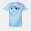 Multi-Color Spiral Tie-Dyed T-Shirt Thumbnail