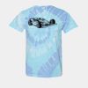 Multi-Color Spiral Tie-Dyed T-Shirt Thumbnail