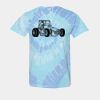 Multi-Color Spiral Tie-Dyed T-Shirt Thumbnail