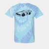 Multi-Color Spiral Tie-Dyed T-Shirt Thumbnail