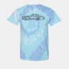 Multi-Color Spiral Tie-Dyed T-Shirt Thumbnail