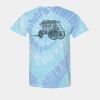 Multi-Color Spiral Tie-Dyed T-Shirt Thumbnail