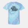 Multi-Color Spiral Tie-Dyed T-Shirt Thumbnail