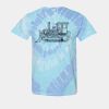 Multi-Color Spiral Tie-Dyed T-Shirt Thumbnail