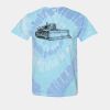 Multi-Color Spiral Tie-Dyed T-Shirt Thumbnail