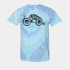 Multi-Color Spiral Tie-Dyed T-Shirt Thumbnail