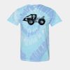 Multi-Color Spiral Tie-Dyed T-Shirt Thumbnail