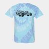 Multi-Color Spiral Tie-Dyed T-Shirt Thumbnail