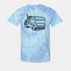 Multi-Color Spiral Tie-Dyed T-Shirt Thumbnail