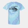 Multi-Color Spiral Tie-Dyed T-Shirt Thumbnail