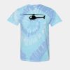 Multi-Color Spiral Tie-Dyed T-Shirt Thumbnail