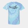 Multi-Color Spiral Tie-Dyed T-Shirt Thumbnail