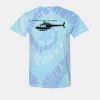 Multi-Color Spiral Tie-Dyed T-Shirt Thumbnail