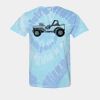 Multi-Color Spiral Tie-Dyed T-Shirt Thumbnail