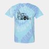 Multi-Color Spiral Tie-Dyed T-Shirt Thumbnail