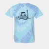 Multi-Color Spiral Tie-Dyed T-Shirt Thumbnail