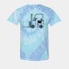 Multi-Color Spiral Tie-Dyed T-Shirt Thumbnail