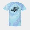 Multi-Color Spiral Tie-Dyed T-Shirt Thumbnail