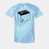 Multi-Color Spiral Tie-Dyed T-Shirt Thumbnail