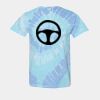 Multi-Color Spiral Tie-Dyed T-Shirt Thumbnail