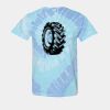 Multi-Color Spiral Tie-Dyed T-Shirt Thumbnail