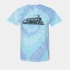 Multi-Color Spiral Tie-Dyed T-Shirt Thumbnail