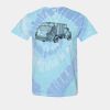 Multi-Color Spiral Tie-Dyed T-Shirt Thumbnail