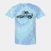 Multi-Color Spiral Tie-Dyed T-Shirt Thumbnail