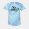 Multi-Color Spiral Tie-Dyed T-Shirt Thumbnail