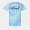 Multi-Color Spiral Tie-Dyed T-Shirt Thumbnail