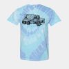 Multi-Color Spiral Tie-Dyed T-Shirt Thumbnail