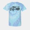 Multi-Color Spiral Tie-Dyed T-Shirt Thumbnail