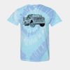 Multi-Color Spiral Tie-Dyed T-Shirt Thumbnail