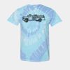 Multi-Color Spiral Tie-Dyed T-Shirt Thumbnail