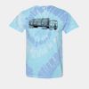 Multi-Color Spiral Tie-Dyed T-Shirt Thumbnail