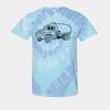 Multi-Color Spiral Tie-Dyed T-Shirt Thumbnail