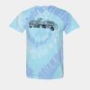 Multi-Color Spiral Tie-Dyed T-Shirt Thumbnail