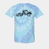 Multi-Color Spiral Tie-Dyed T-Shirt Thumbnail