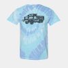 Multi-Color Spiral Tie-Dyed T-Shirt Thumbnail