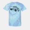 Multi-Color Spiral Tie-Dyed T-Shirt Thumbnail