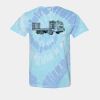 Multi-Color Spiral Tie-Dyed T-Shirt Thumbnail