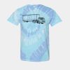 Multi-Color Spiral Tie-Dyed T-Shirt Thumbnail