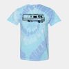 Multi-Color Spiral Tie-Dyed T-Shirt Thumbnail