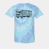 Multi-Color Spiral Tie-Dyed T-Shirt Thumbnail