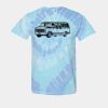 Multi-Color Spiral Tie-Dyed T-Shirt Thumbnail