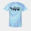 Multi-Color Spiral Tie-Dyed T-Shirt Thumbnail