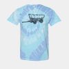 Multi-Color Spiral Tie-Dyed T-Shirt Thumbnail