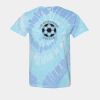 Multi-Color Spiral Tie-Dyed T-Shirt Thumbnail