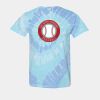 Multi-Color Spiral Tie-Dyed T-Shirt Thumbnail