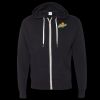Unisex Heathered French Terry Full-Zip Hooded Sweatshirt Thumbnail